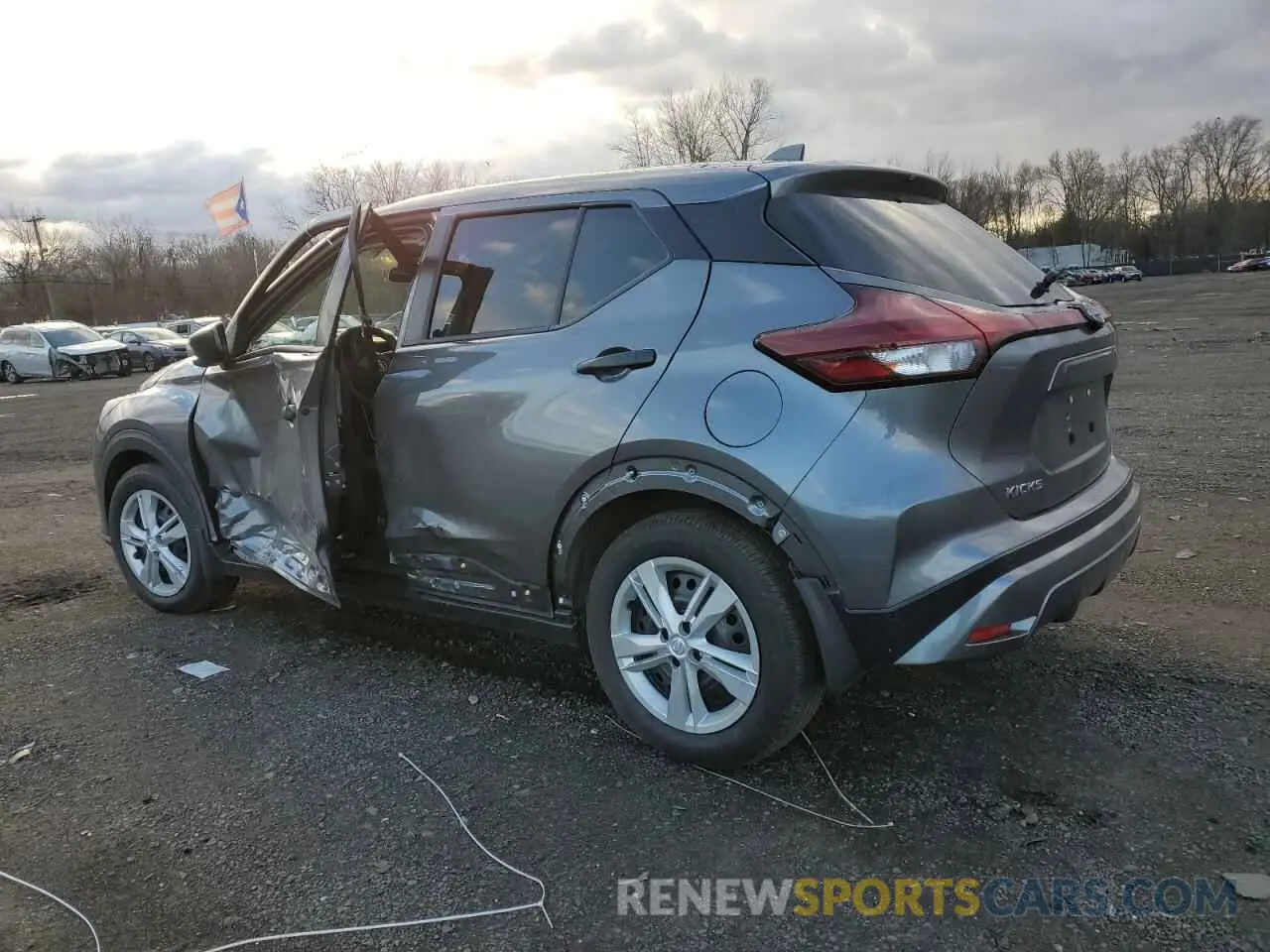 2 Photograph of a damaged car 3N1CP5BVXRL584506 NISSAN KICKS 2024