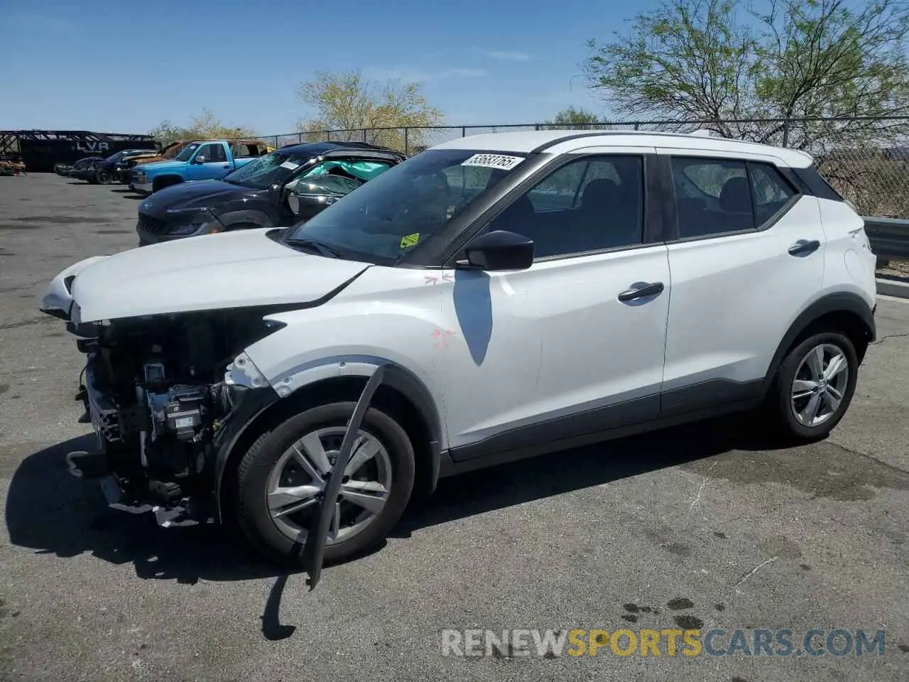 1 Photograph of a damaged car 3N1CP5BVXRL593075 NISSAN KICKS 2024
