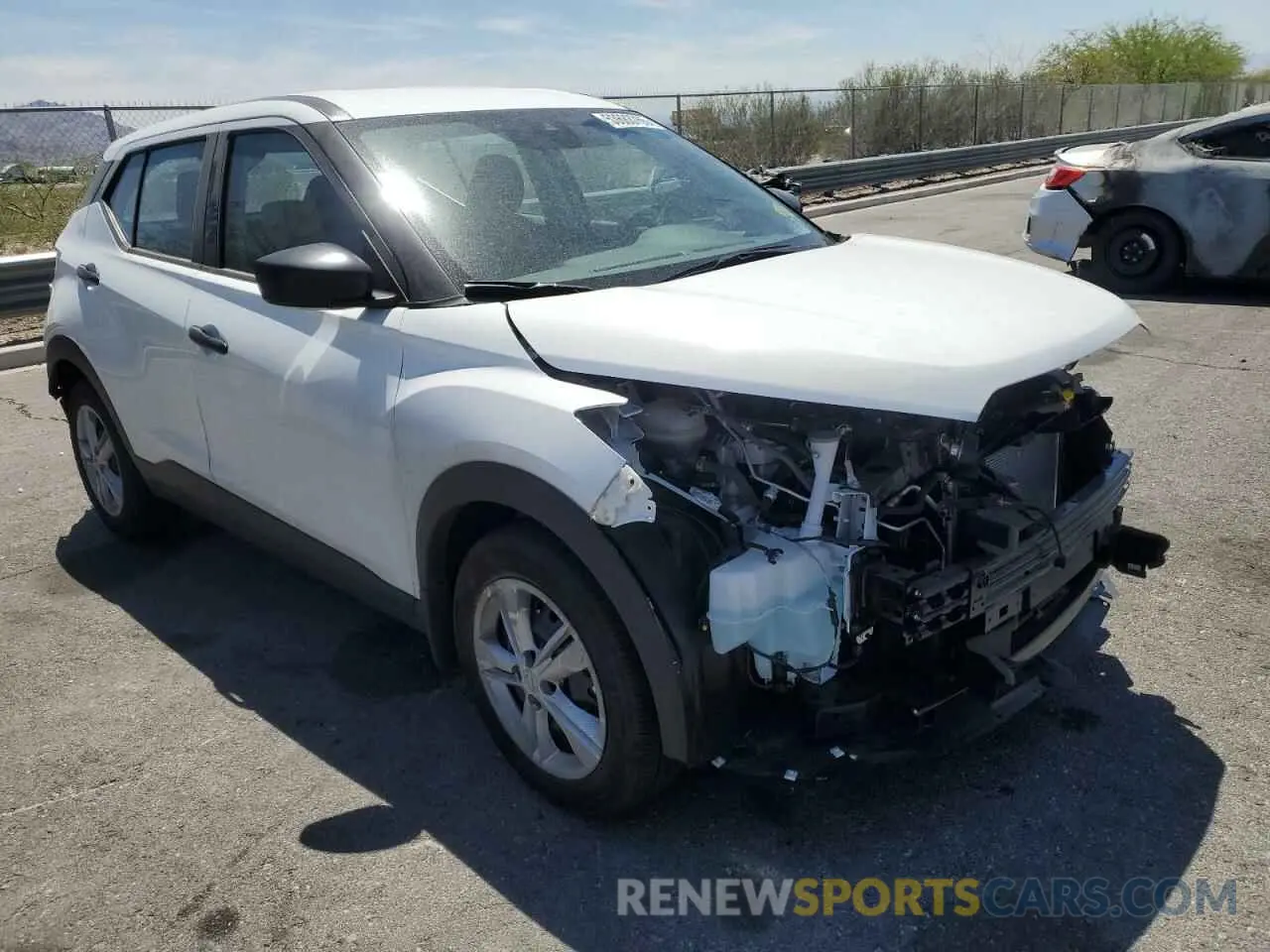 4 Photograph of a damaged car 3N1CP5BVXRL593075 NISSAN KICKS 2024