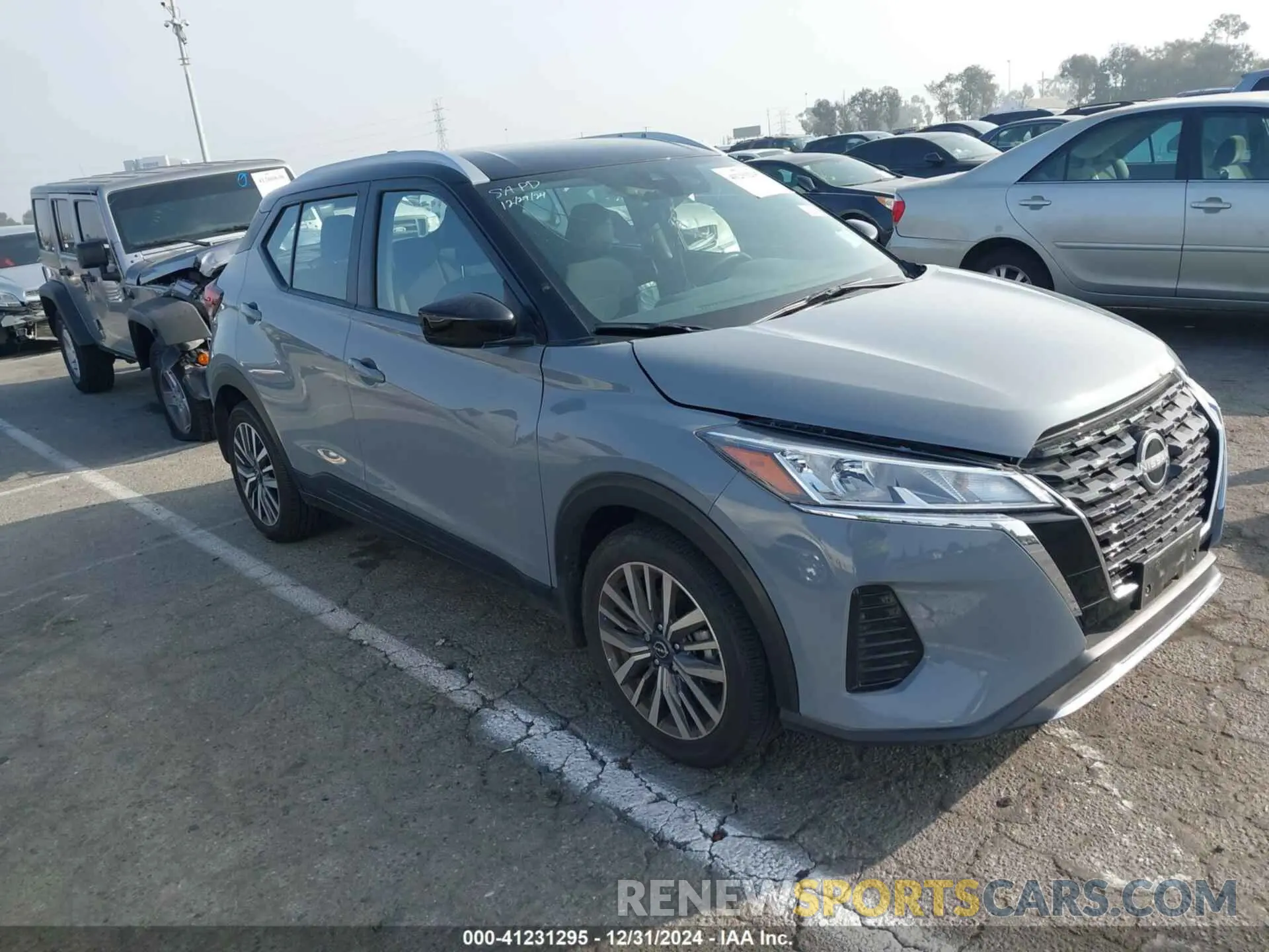 1 Photograph of a damaged car 3N1CP5CV0RL513880 NISSAN KICKS 2024