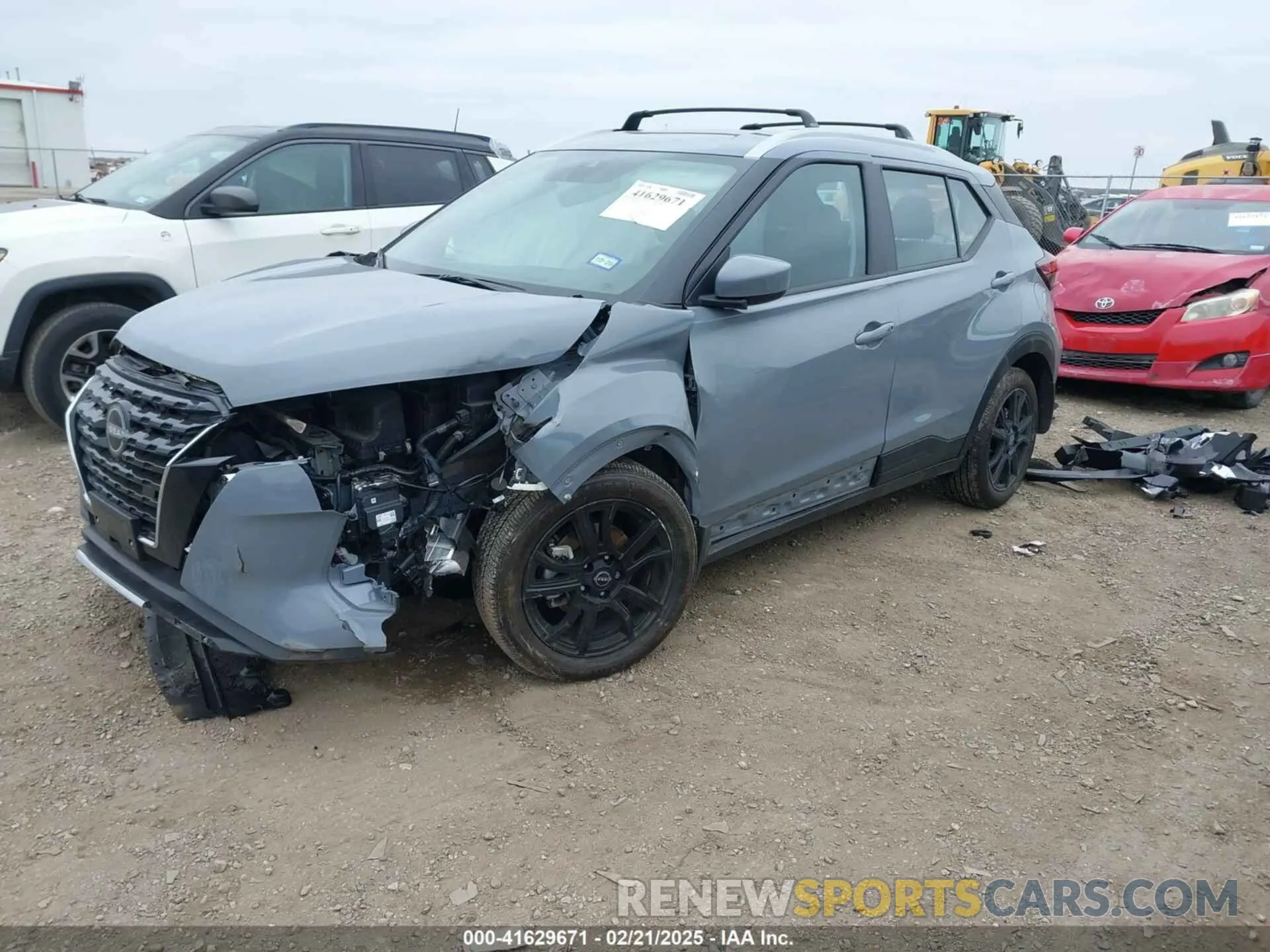 2 Photograph of a damaged car 3N1CP5CV0RL539959 NISSAN KICKS 2024
