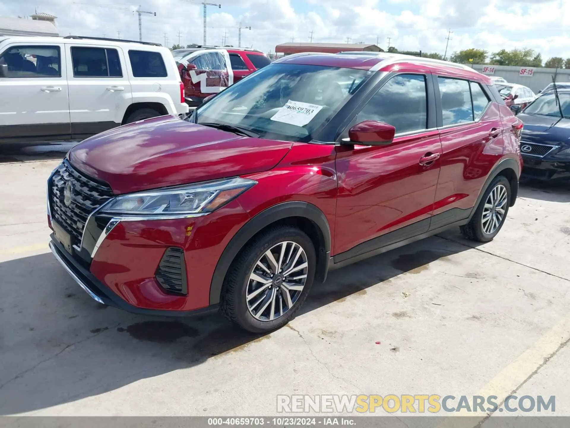 2 Photograph of a damaged car 3N1CP5CV0RL543512 NISSAN KICKS 2024