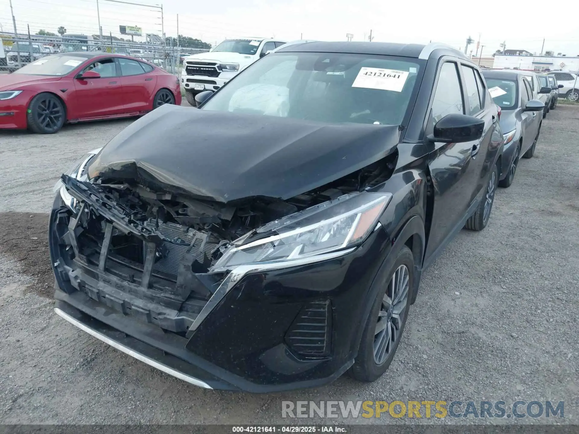 2 Photograph of a damaged car 3N1CP5CV0RL561010 NISSAN KICKS 2024