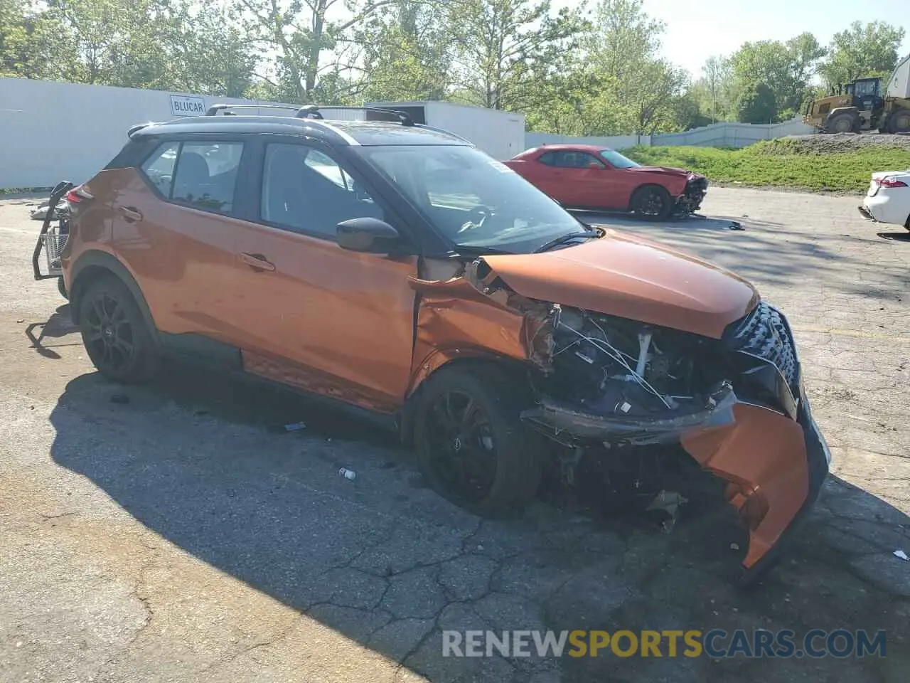 4 Photograph of a damaged car 3N1CP5CV0RL561587 NISSAN KICKS 2024