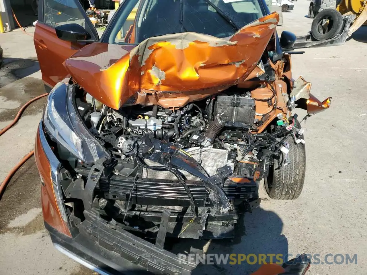 11 Photograph of a damaged car 3N1CP5CV1RL510129 NISSAN KICKS 2024