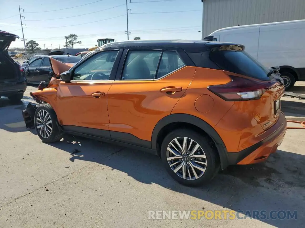 2 Photograph of a damaged car 3N1CP5CV1RL510129 NISSAN KICKS 2024