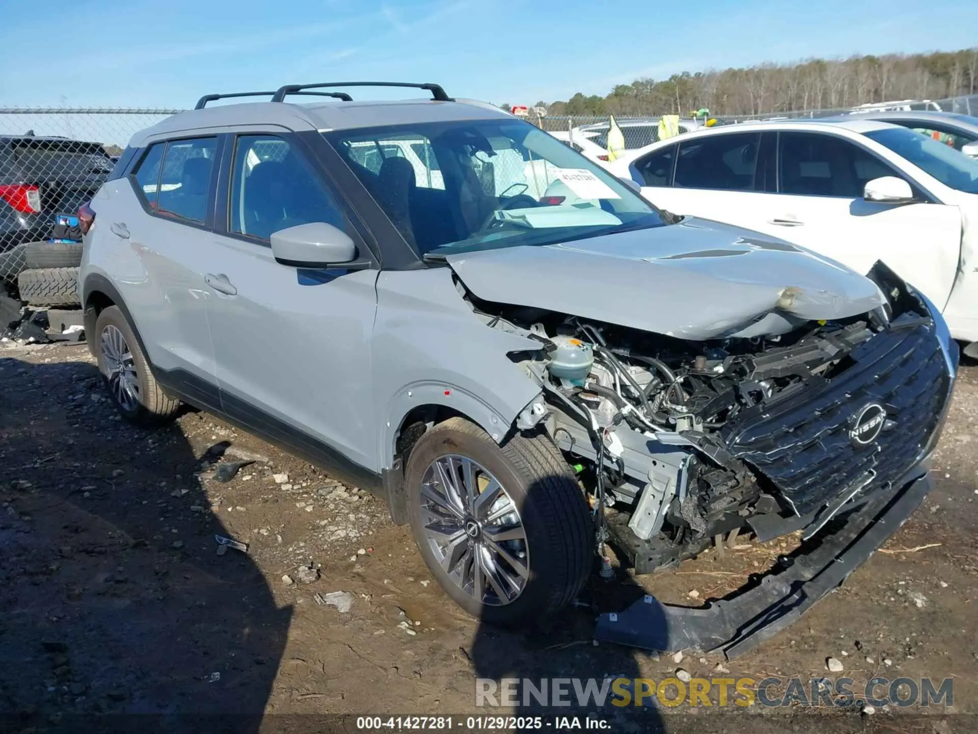 1 Photograph of a damaged car 3N1CP5CV1RL527321 NISSAN KICKS 2024