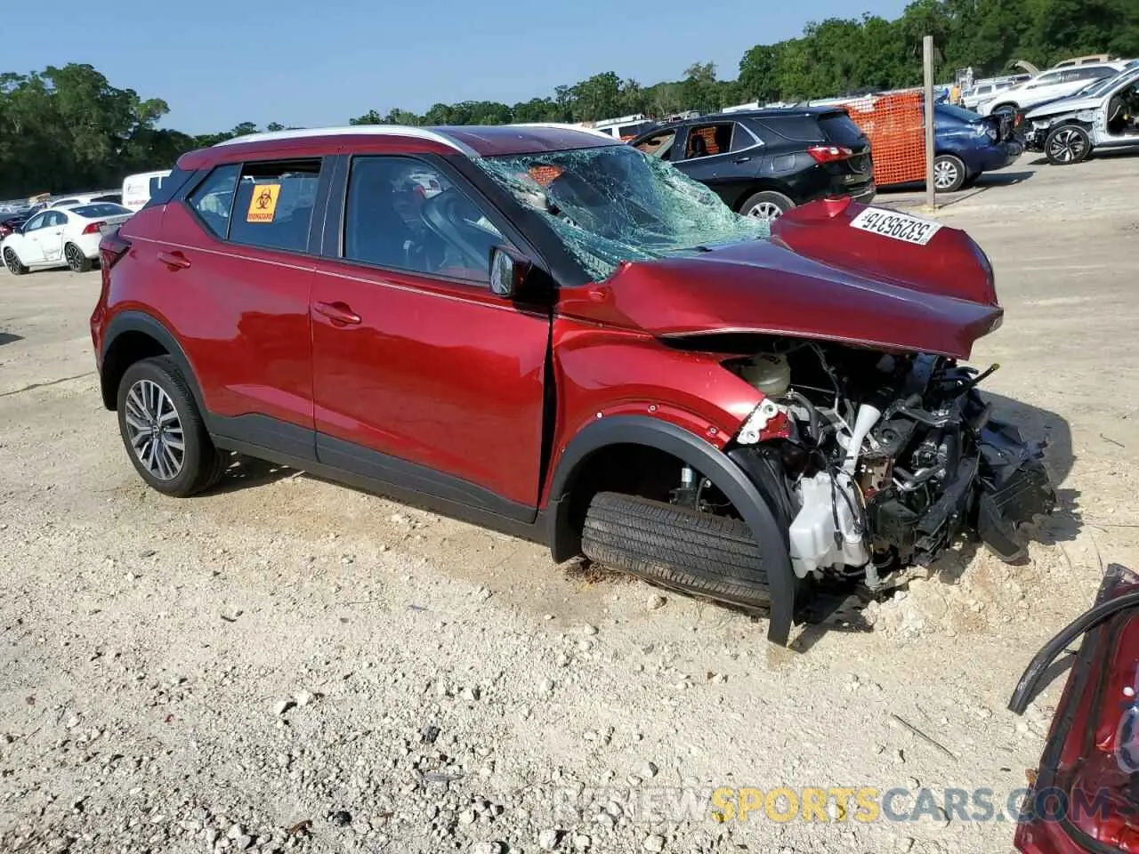 4 Photograph of a damaged car 3N1CP5CV1RL532891 NISSAN KICKS 2024