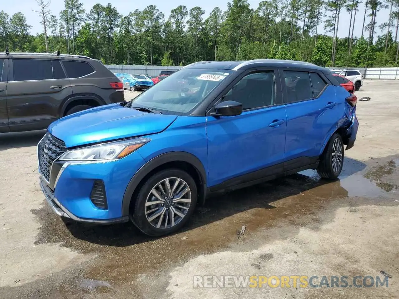 1 Photograph of a damaged car 3N1CP5CV1RL551408 NISSAN KICKS 2024