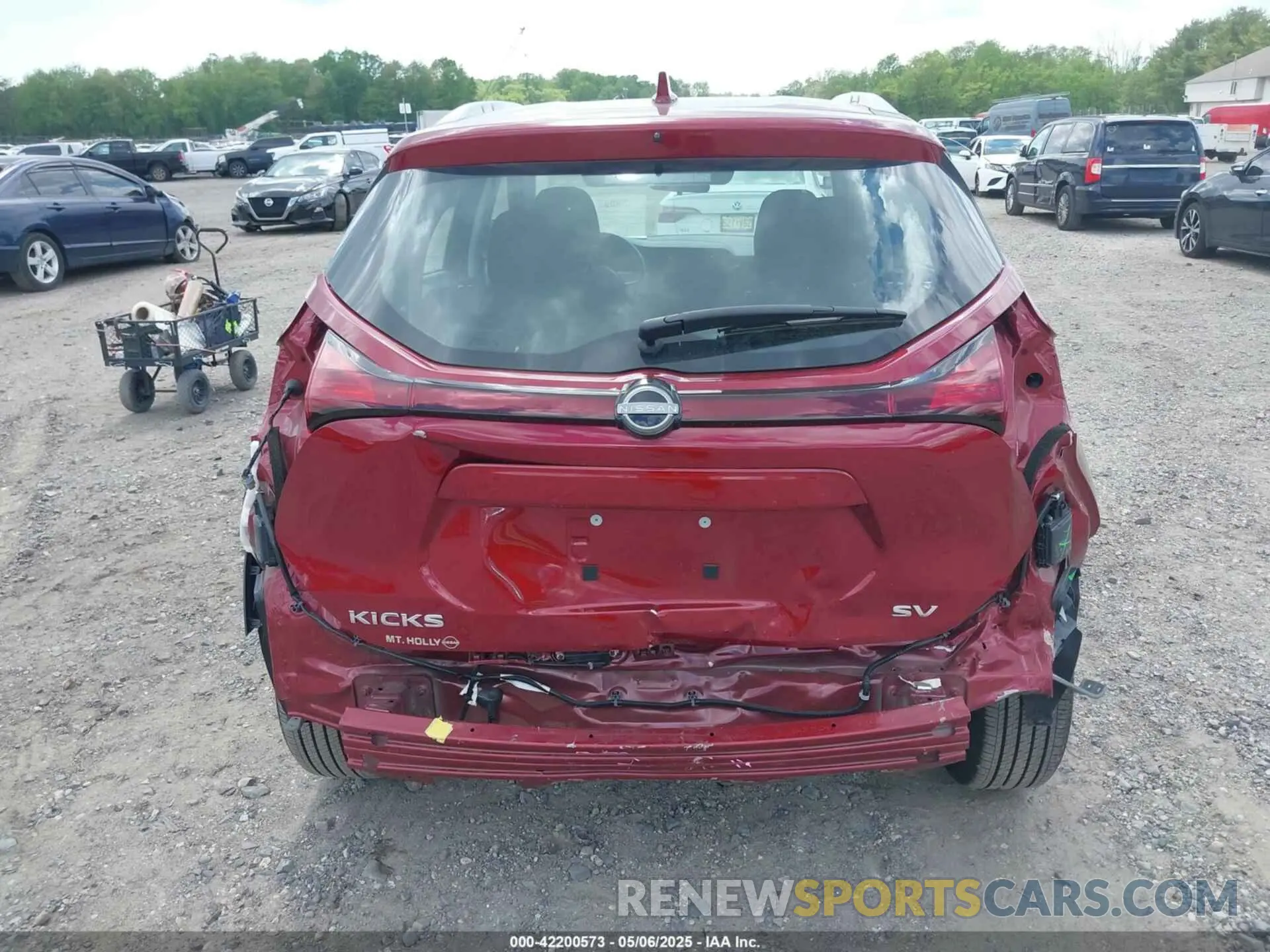16 Photograph of a damaged car 3N1CP5CV1RL576230 NISSAN KICKS 2024
