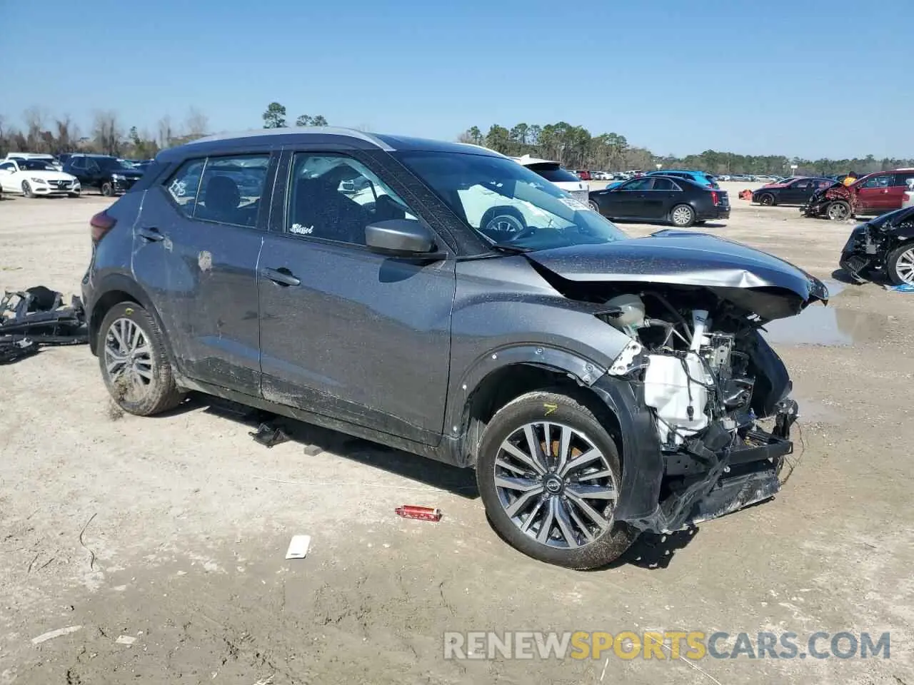 4 Photograph of a damaged car 3N1CP5CV2RL473575 NISSAN KICKS 2024