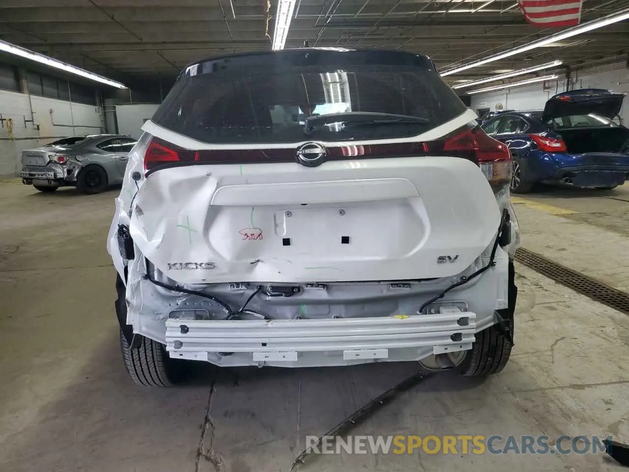 6 Photograph of a damaged car 3N1CP5CV2RL480221 NISSAN KICKS 2024