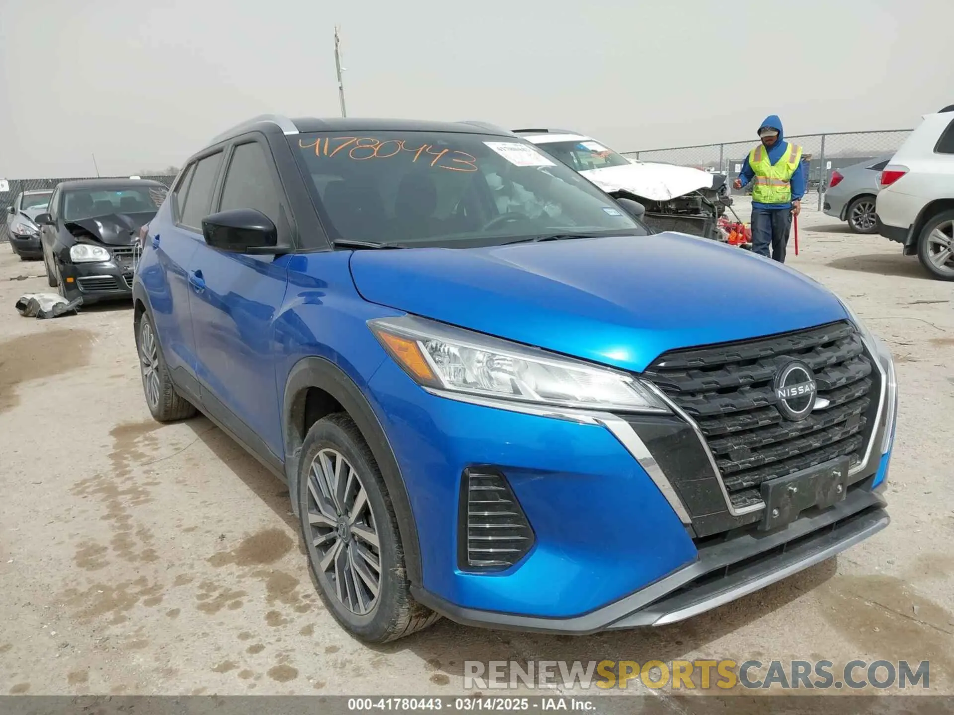 1 Photograph of a damaged car 3N1CP5CV2RL500595 NISSAN KICKS 2024