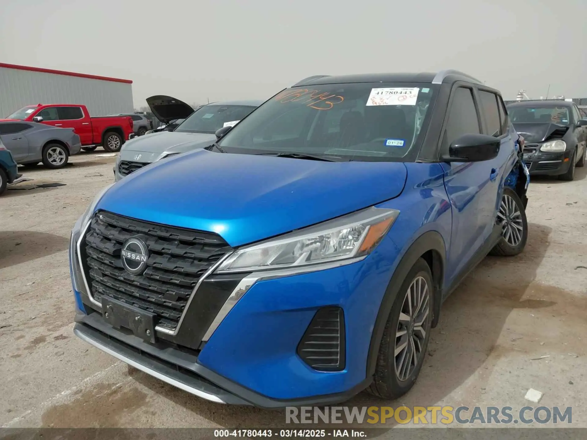 2 Photograph of a damaged car 3N1CP5CV2RL500595 NISSAN KICKS 2024