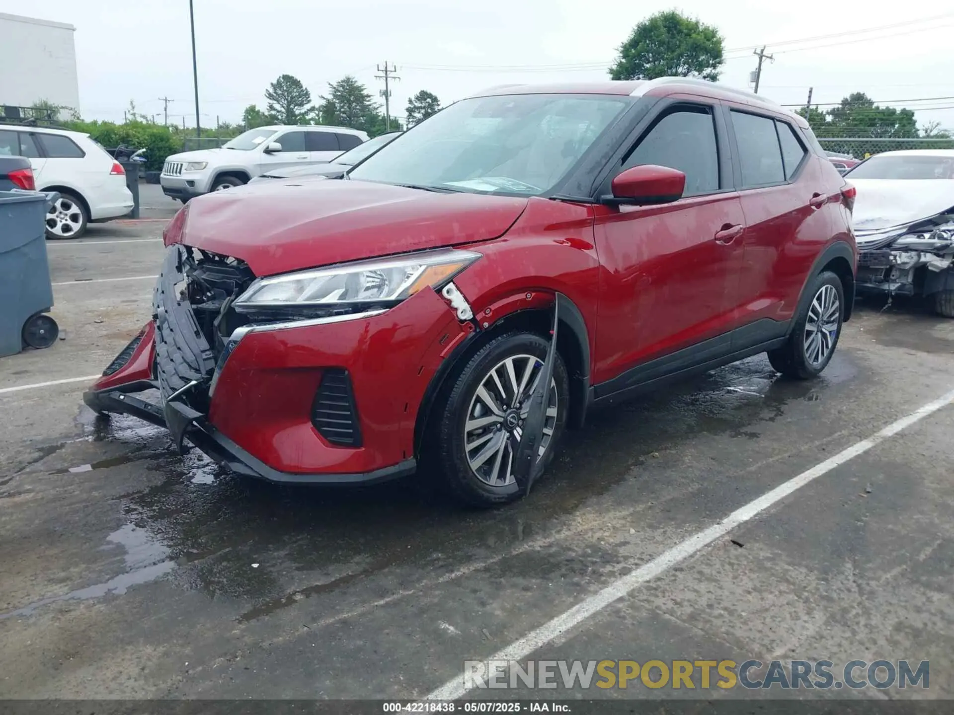 2 Photograph of a damaged car 3N1CP5CV2RL538229 NISSAN KICKS 2024