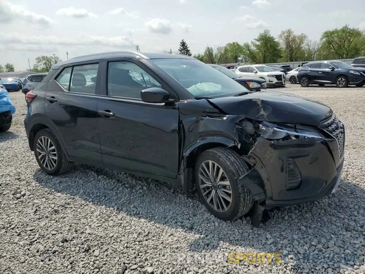 4 Photograph of a damaged car 3N1CP5CV2RL570503 NISSAN KICKS 2024