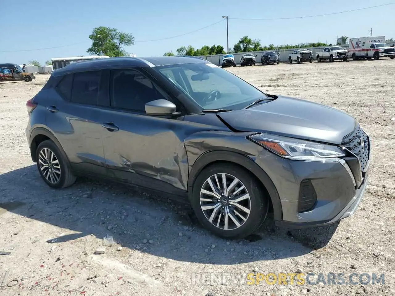 4 Photograph of a damaged car 3N1CP5CV3RL473410 NISSAN KICKS 2024
