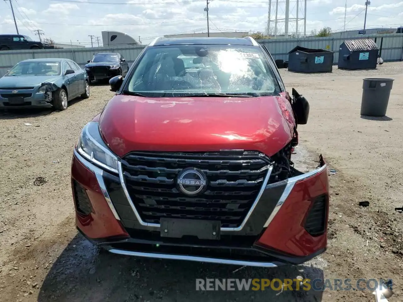 5 Photograph of a damaged car 3N1CP5CV3RL487565 NISSAN KICKS 2024
