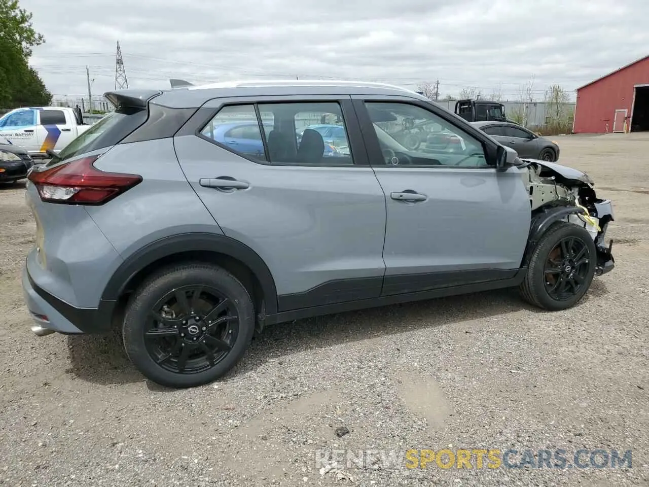 3 Photograph of a damaged car 3N1CP5CV3RL493740 NISSAN KICKS 2024