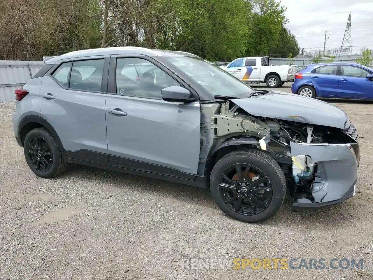4 Photograph of a damaged car 3N1CP5CV3RL493740 NISSAN KICKS 2024