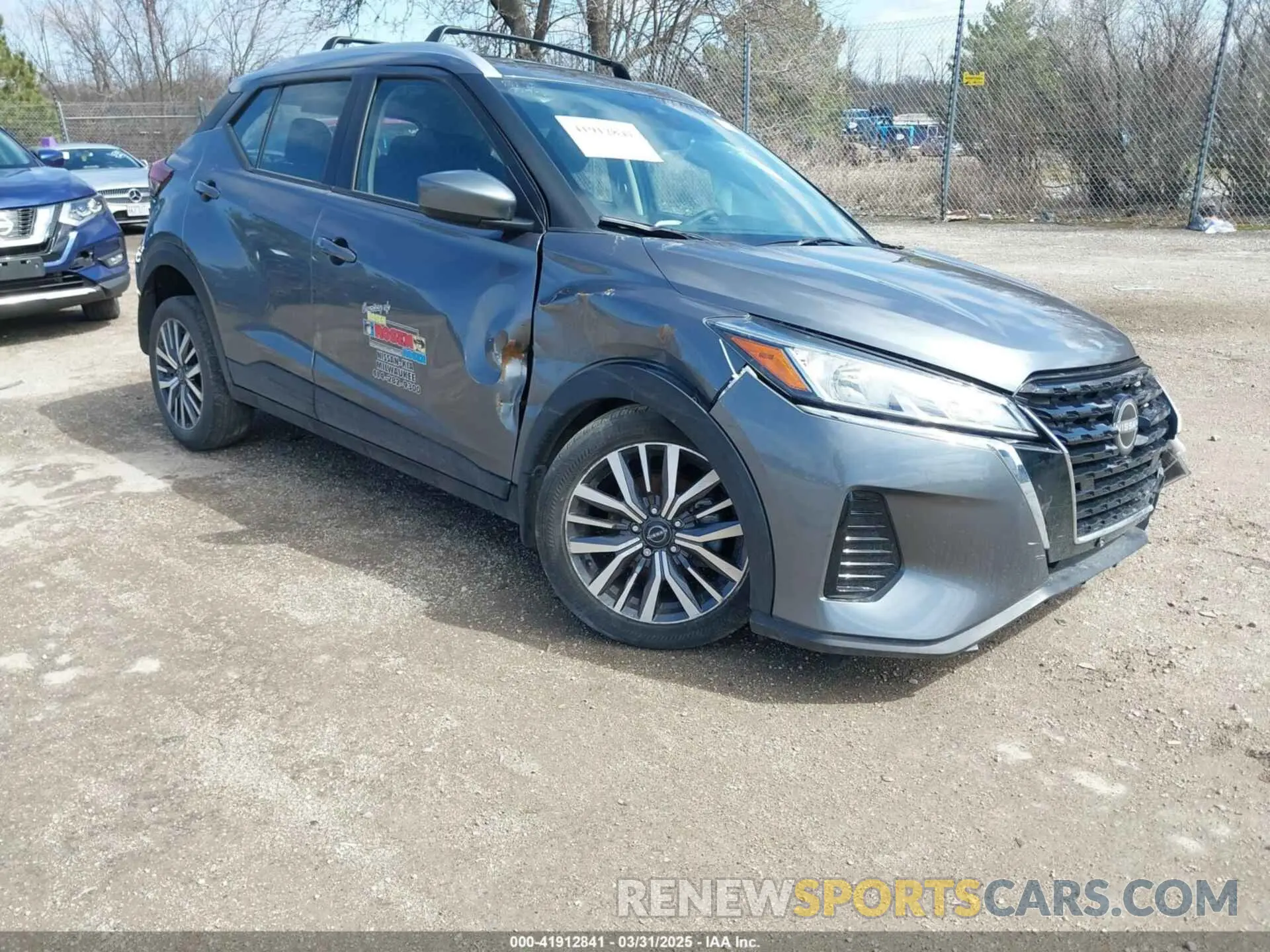 1 Photograph of a damaged car 3N1CP5CV4RL470905 NISSAN KICKS 2024