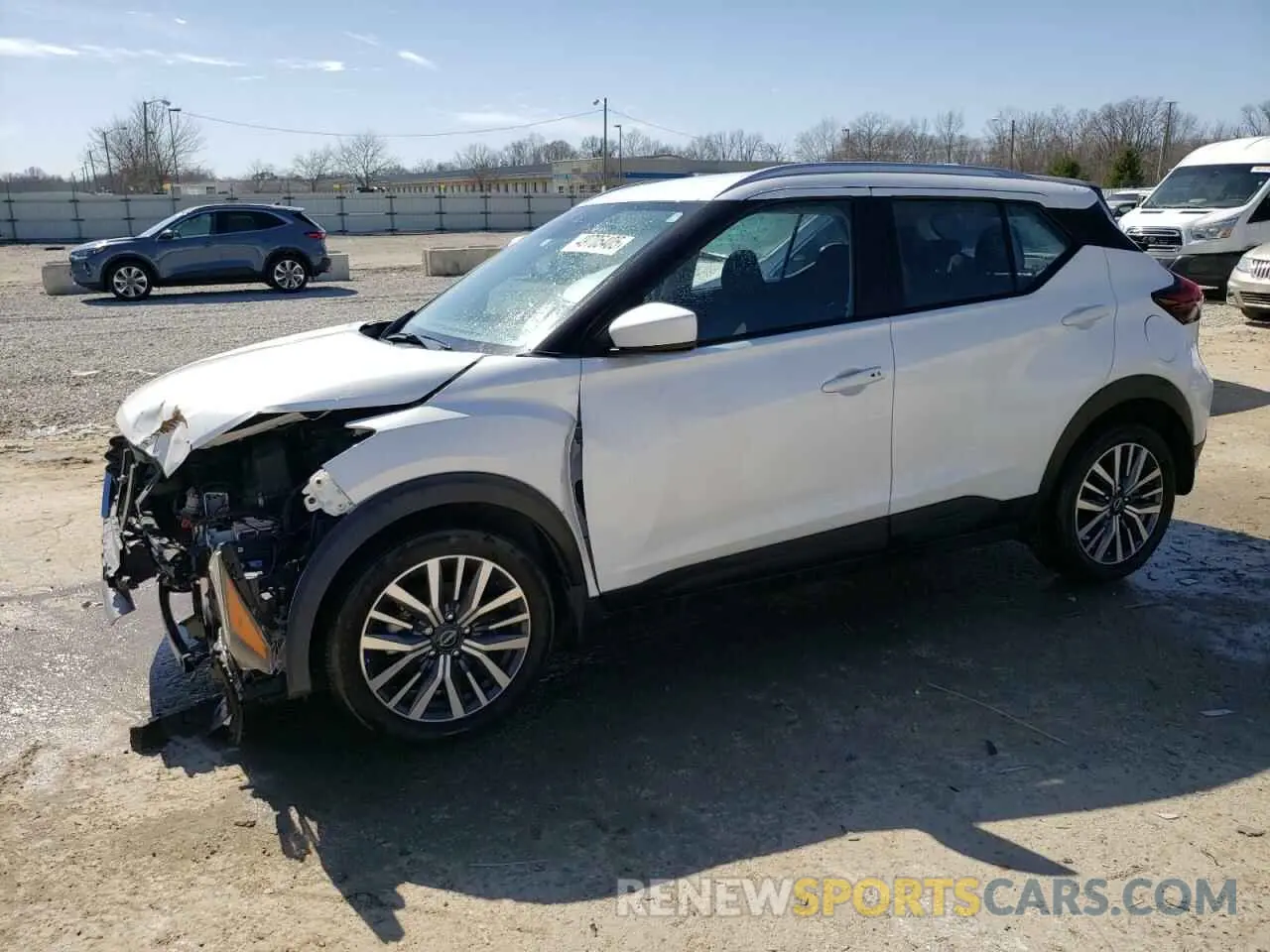 1 Photograph of a damaged car 3N1CP5CV4RL473237 NISSAN KICKS 2024