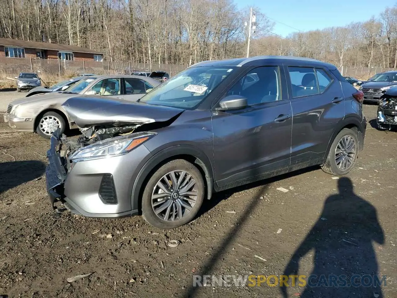 1 Photograph of a damaged car 3N1CP5CV4RL482987 NISSAN KICKS 2024