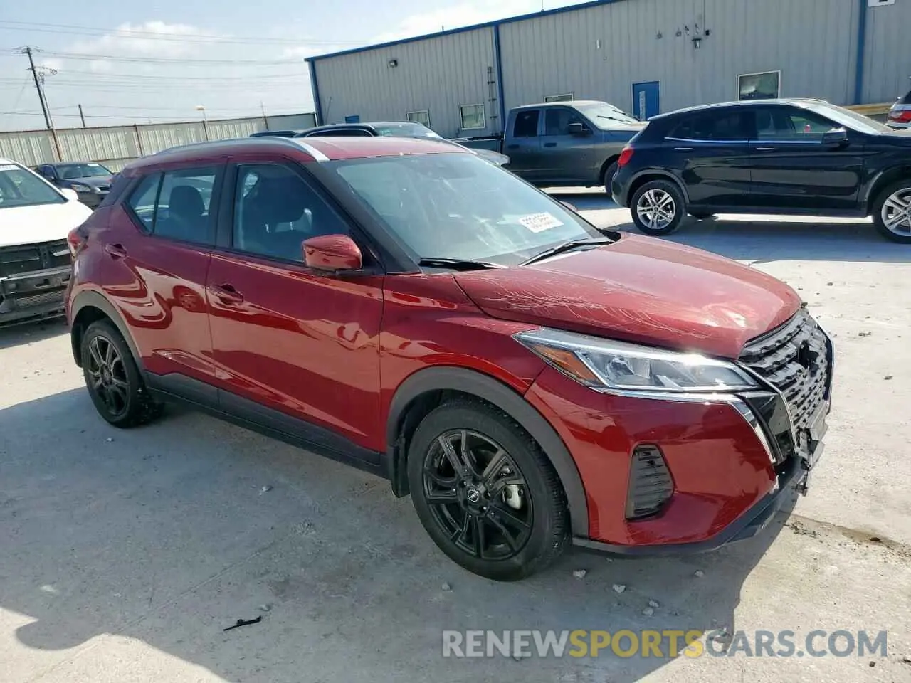 4 Photograph of a damaged car 3N1CP5CV4RL483427 NISSAN KICKS 2024