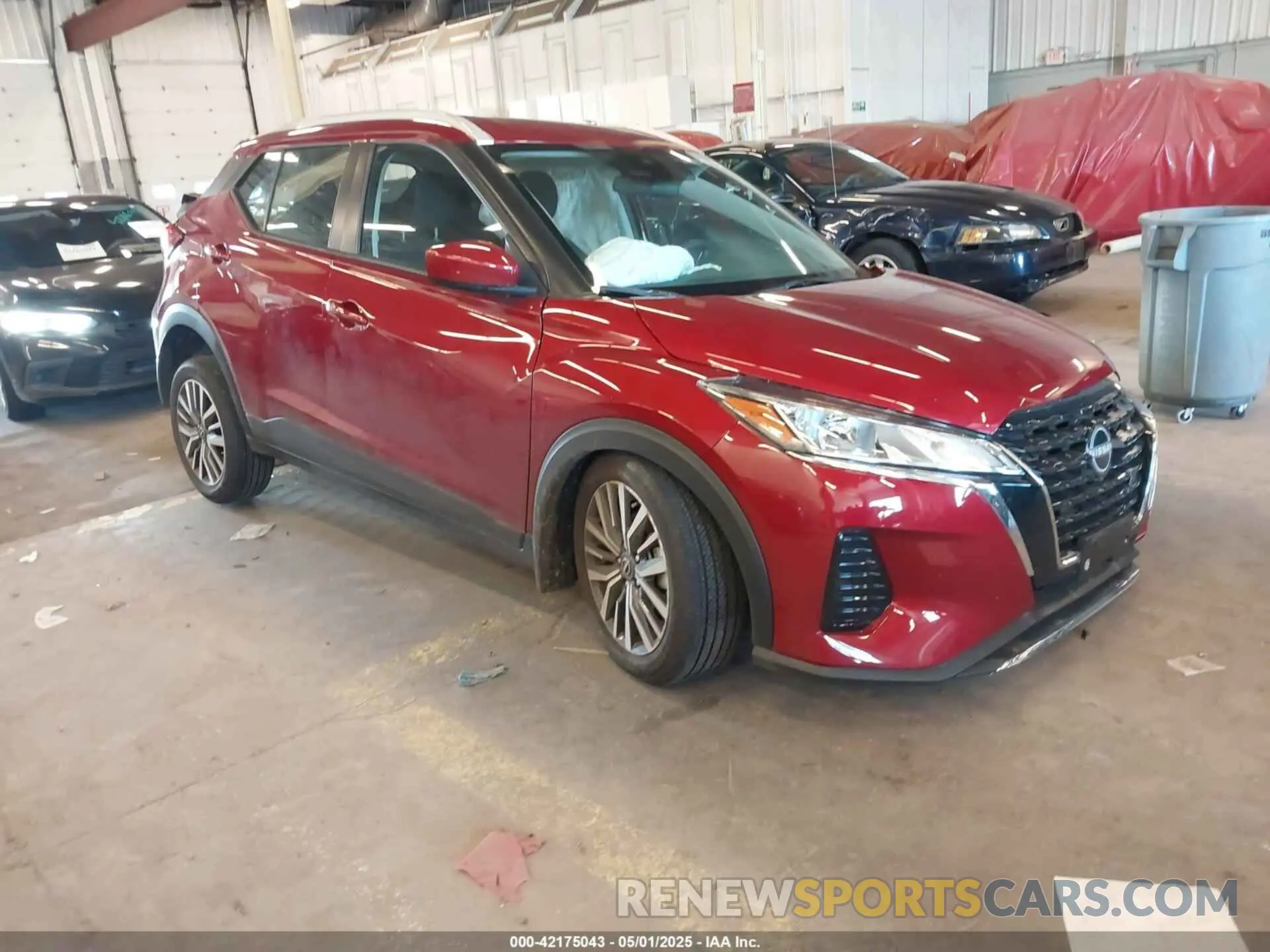 1 Photograph of a damaged car 3N1CP5CV4RL489745 NISSAN KICKS 2024