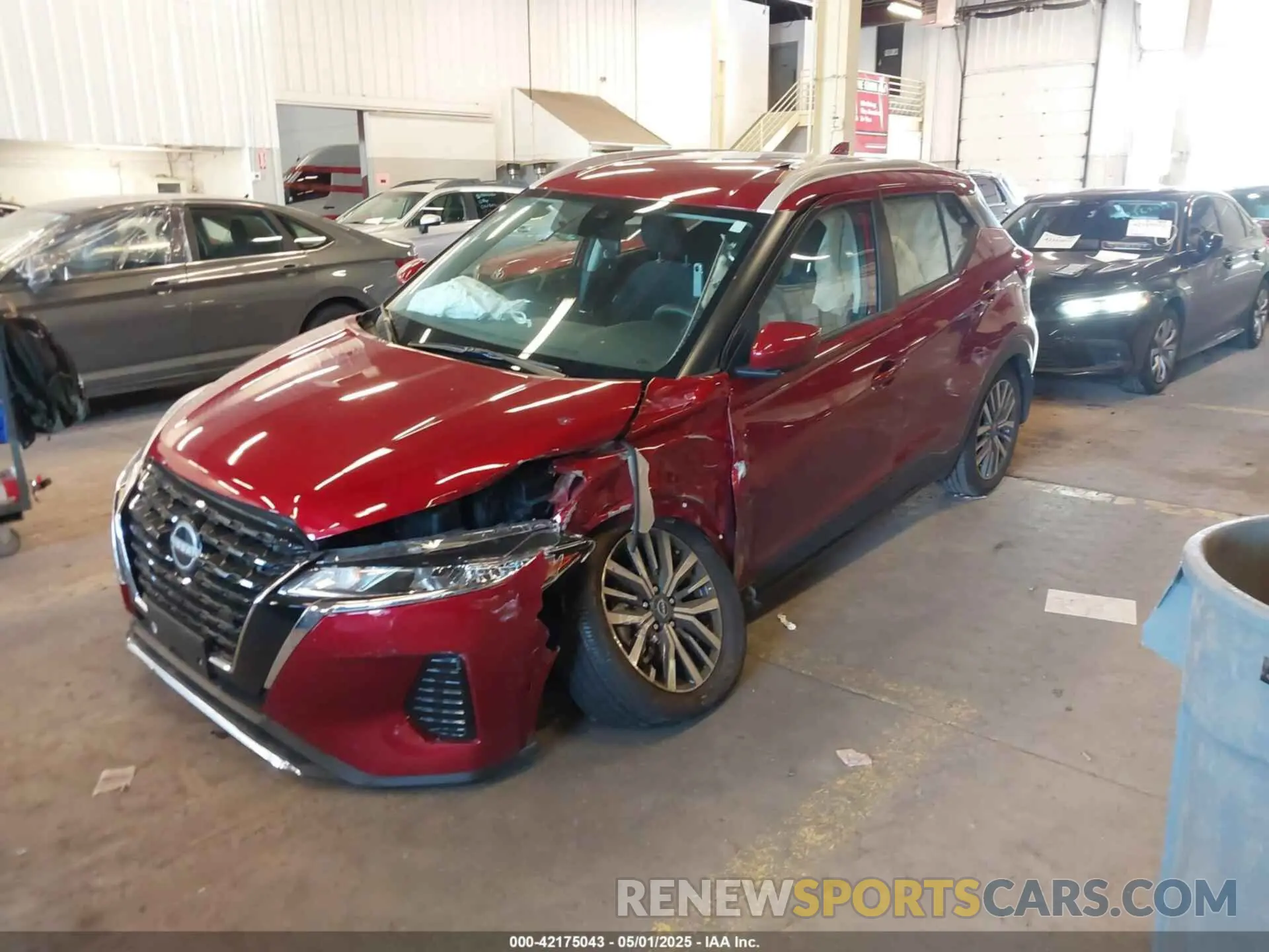 2 Photograph of a damaged car 3N1CP5CV4RL489745 NISSAN KICKS 2024