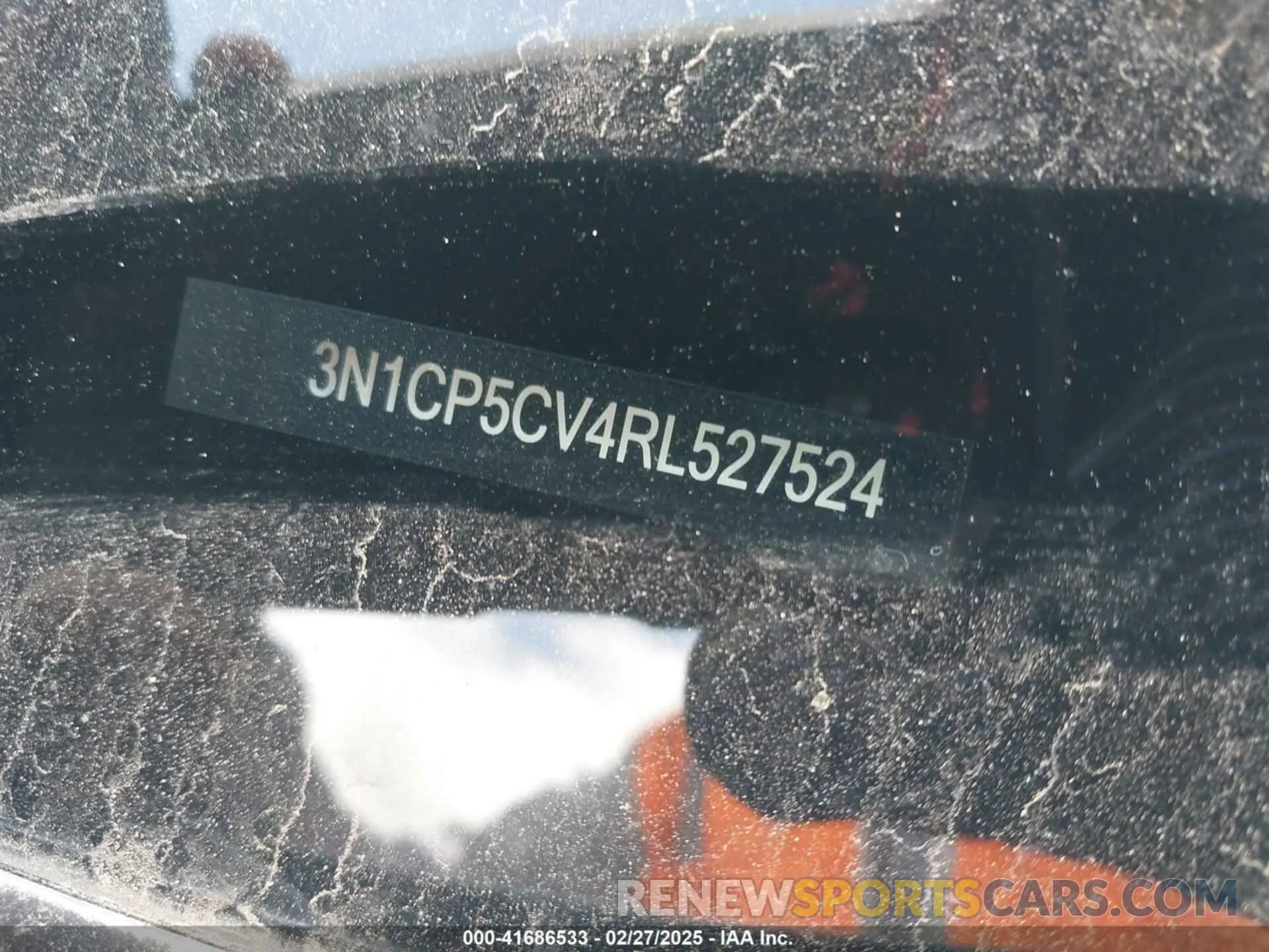9 Photograph of a damaged car 3N1CP5CV4RL527524 NISSAN KICKS 2024