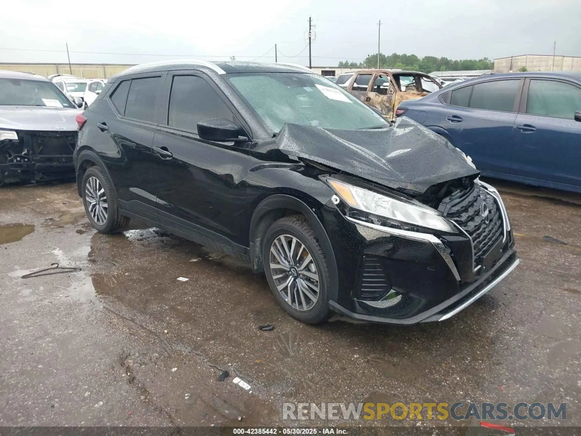 1 Photograph of a damaged car 3N1CP5CV5RL496235 NISSAN KICKS 2024