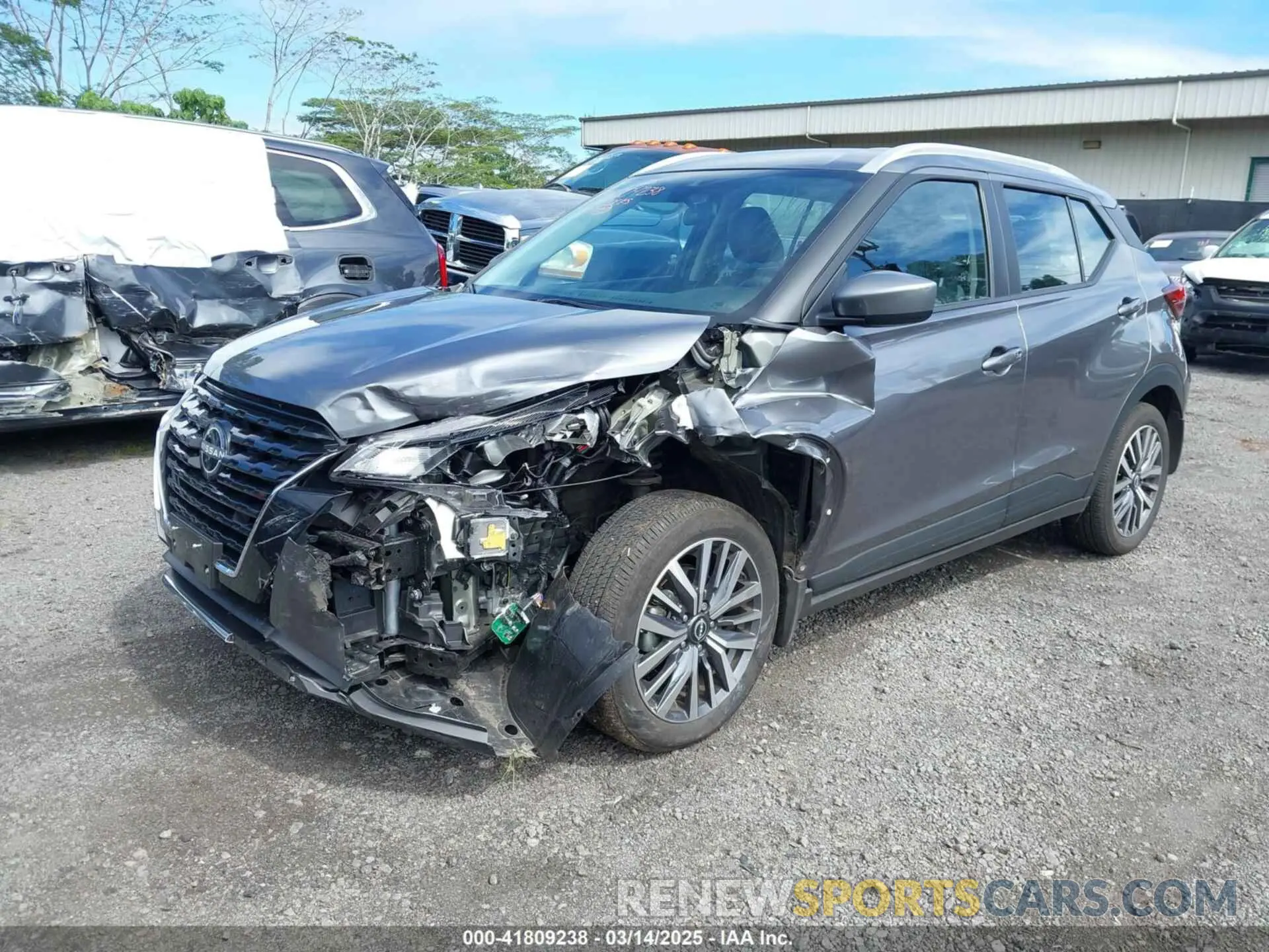 2 Photograph of a damaged car 3N1CP5CV5RL504477 NISSAN KICKS 2024