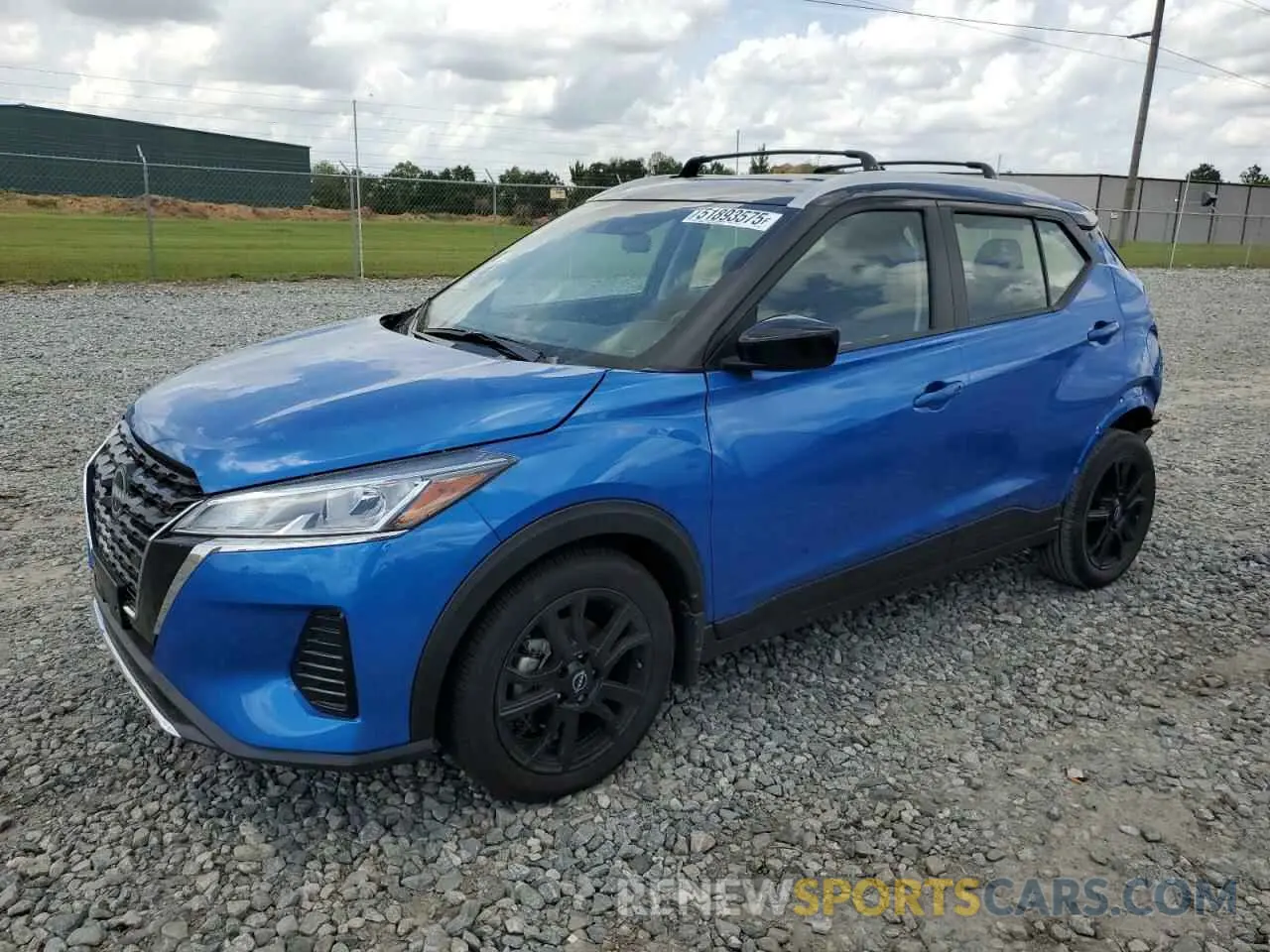 1 Photograph of a damaged car 3N1CP5CV5RL557843 NISSAN KICKS 2024