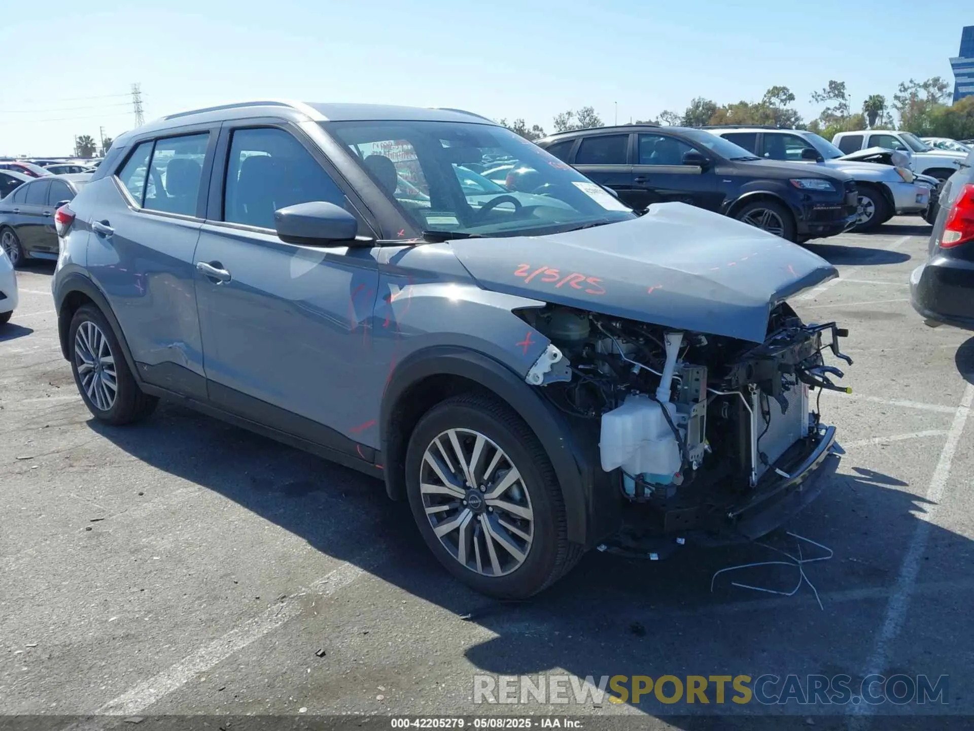 1 Photograph of a damaged car 3N1CP5CV5RL559074 NISSAN KICKS 2024