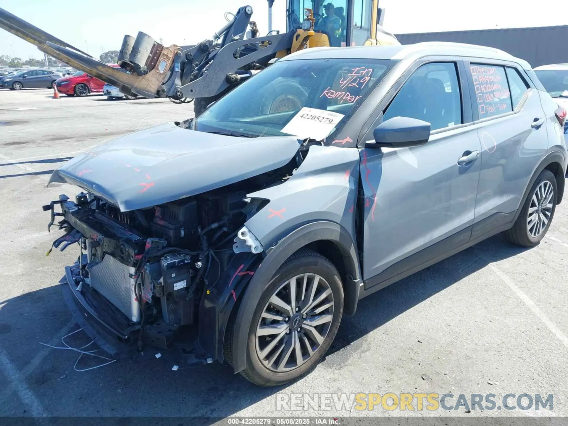 2 Photograph of a damaged car 3N1CP5CV5RL559074 NISSAN KICKS 2024