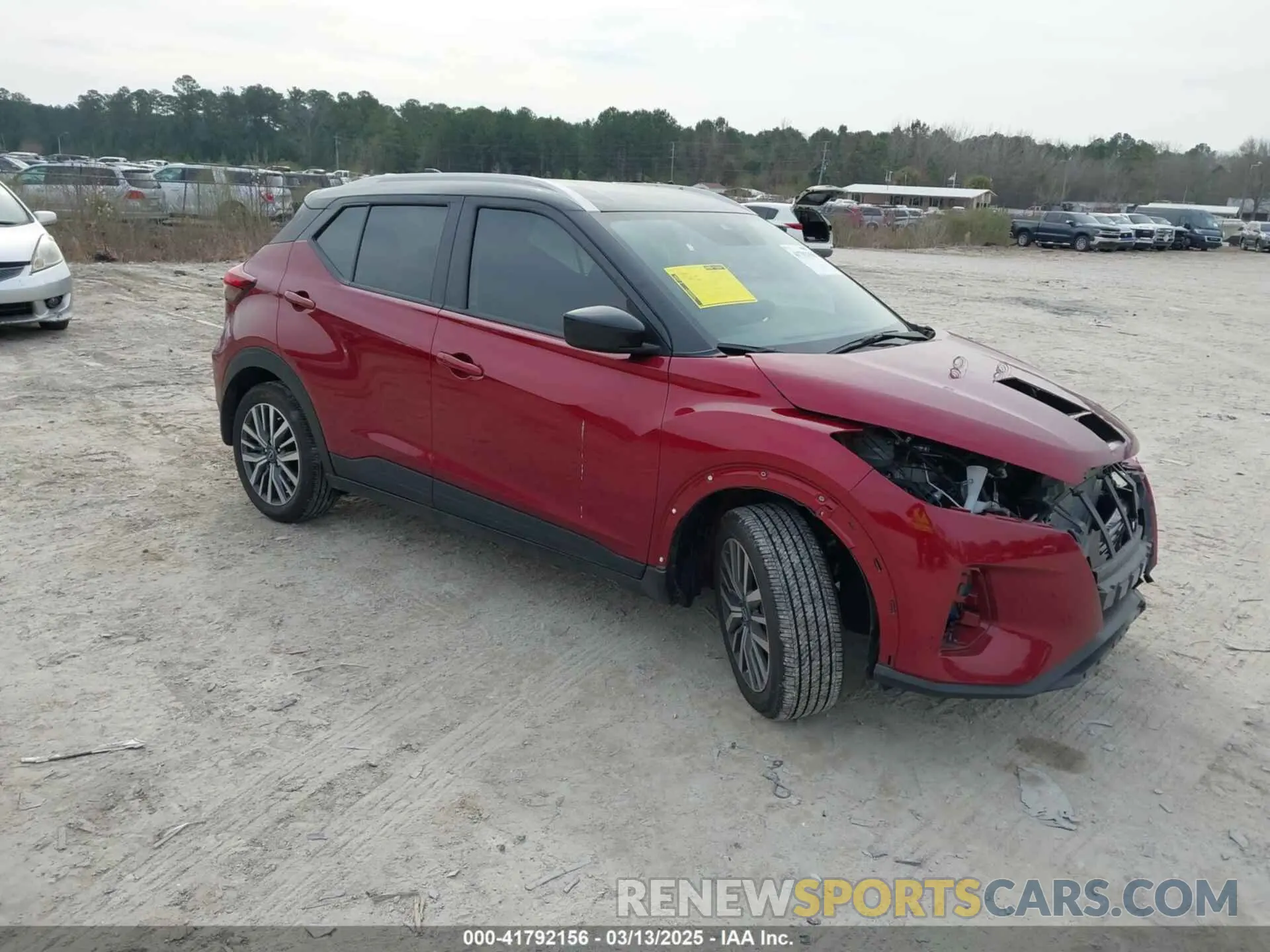 1 Photograph of a damaged car 3N1CP5CV5RL574092 NISSAN KICKS 2024