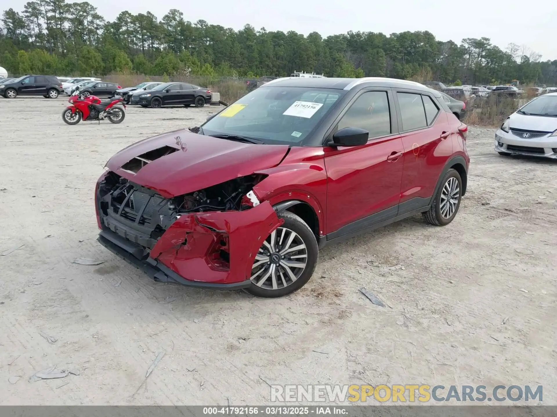 2 Photograph of a damaged car 3N1CP5CV5RL574092 NISSAN KICKS 2024