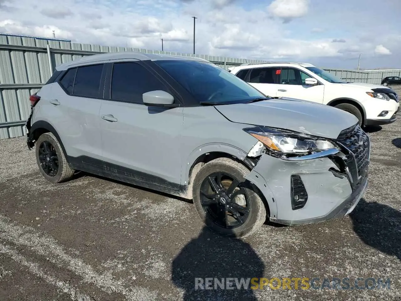 4 Photograph of a damaged car 3N1CP5CV6RL477760 NISSAN KICKS 2024
