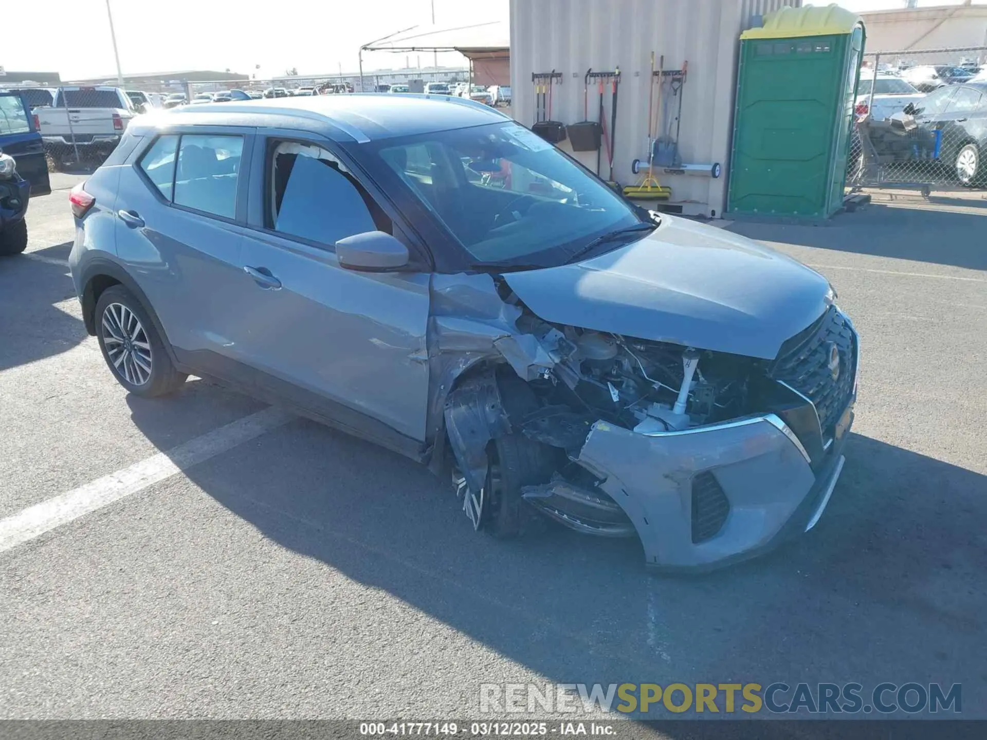 1 Photograph of a damaged car 3N1CP5CV6RL498432 NISSAN KICKS 2024