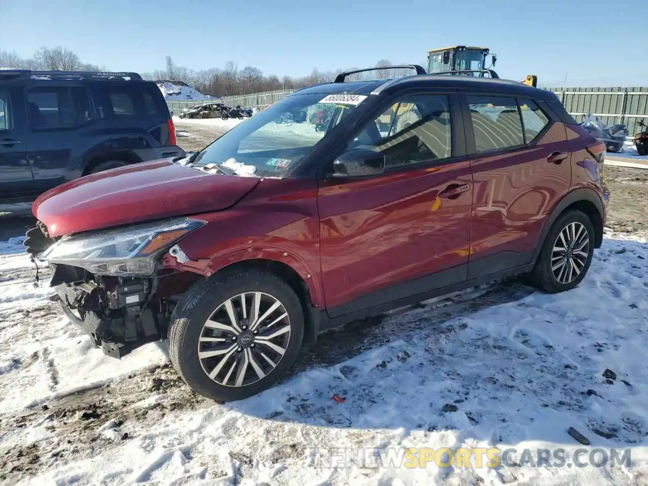 1 Photograph of a damaged car 3N1CP5CV7RL486449 NISSAN KICKS 2024