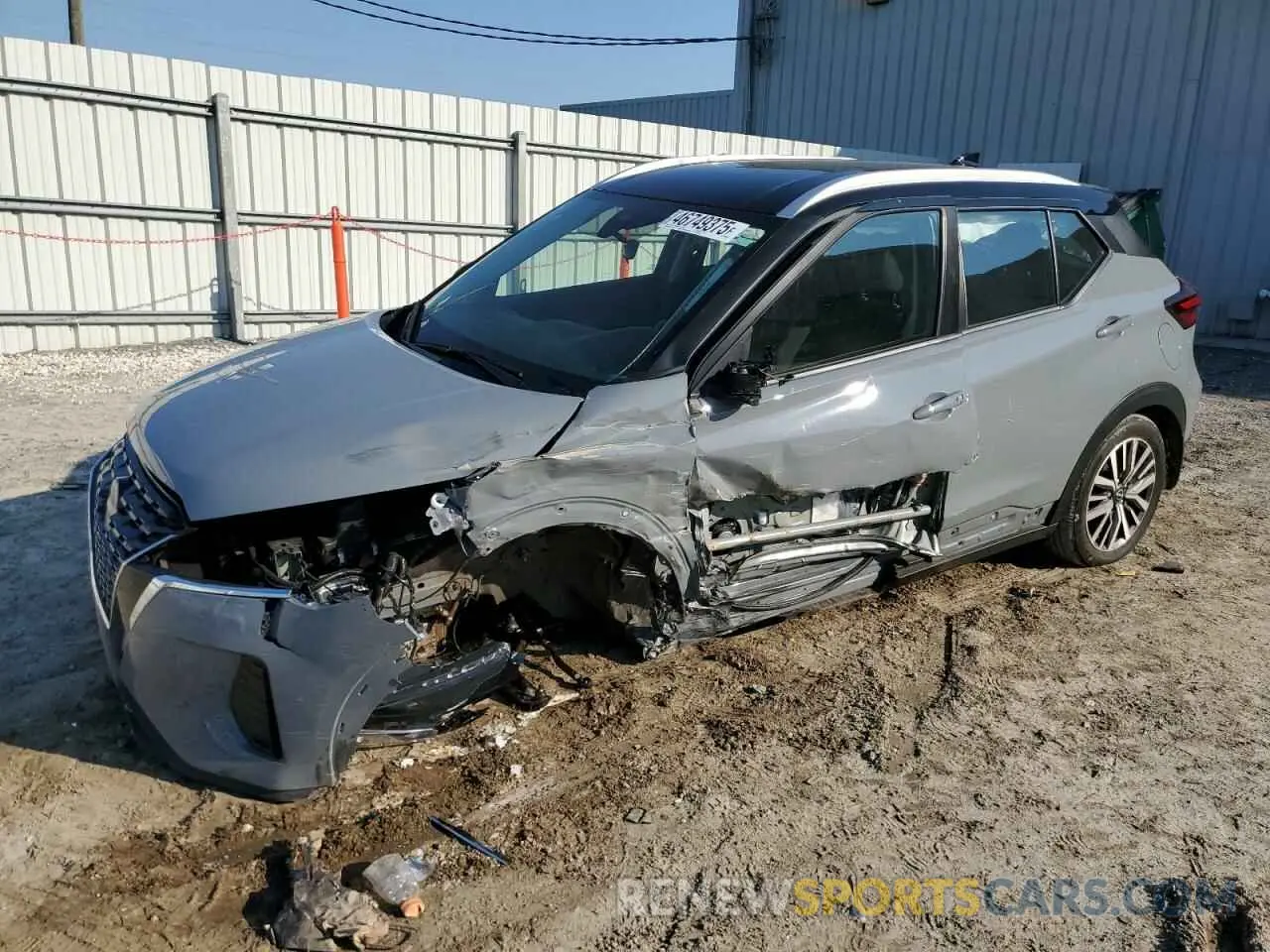 1 Photograph of a damaged car 3N1CP5CV7RL535052 NISSAN KICKS 2024
