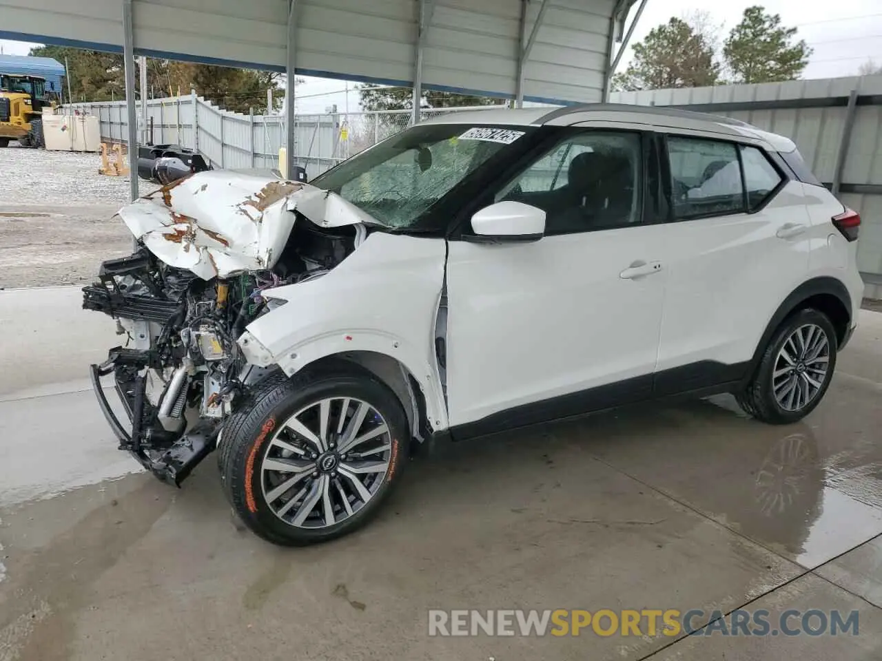 1 Photograph of a damaged car 3N1CP5CV7RL552918 NISSAN KICKS 2024