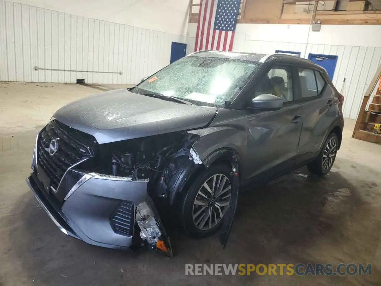 1 Photograph of a damaged car 3N1CP5CV8RL482720 NISSAN KICKS 2024