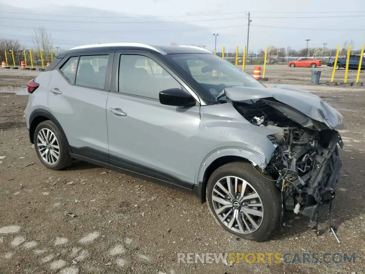 4 Photograph of a damaged car 3N1CP5CV8RL494995 NISSAN KICKS 2024