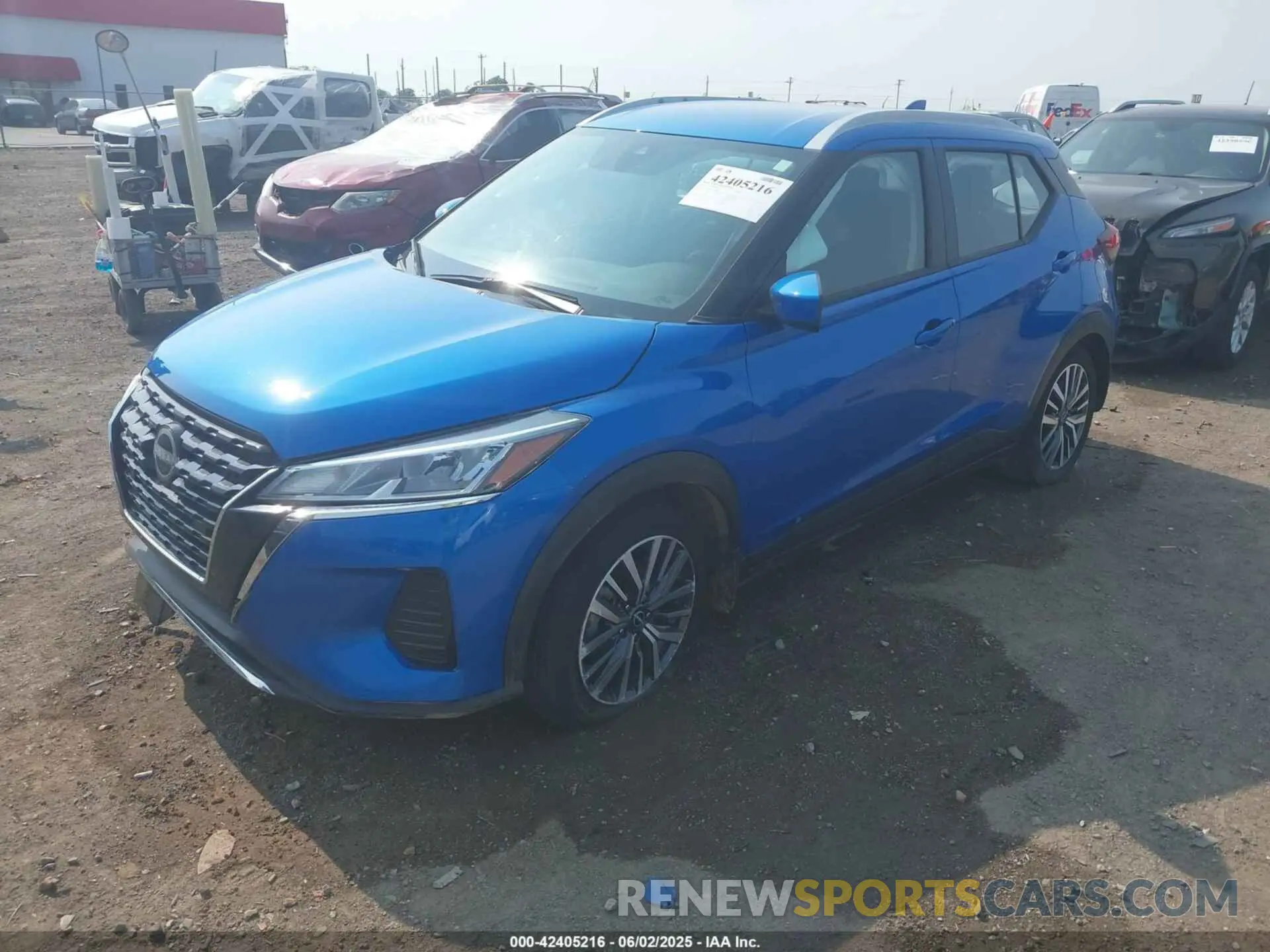 2 Photograph of a damaged car 3N1CP5CV8RL497668 NISSAN KICKS 2024