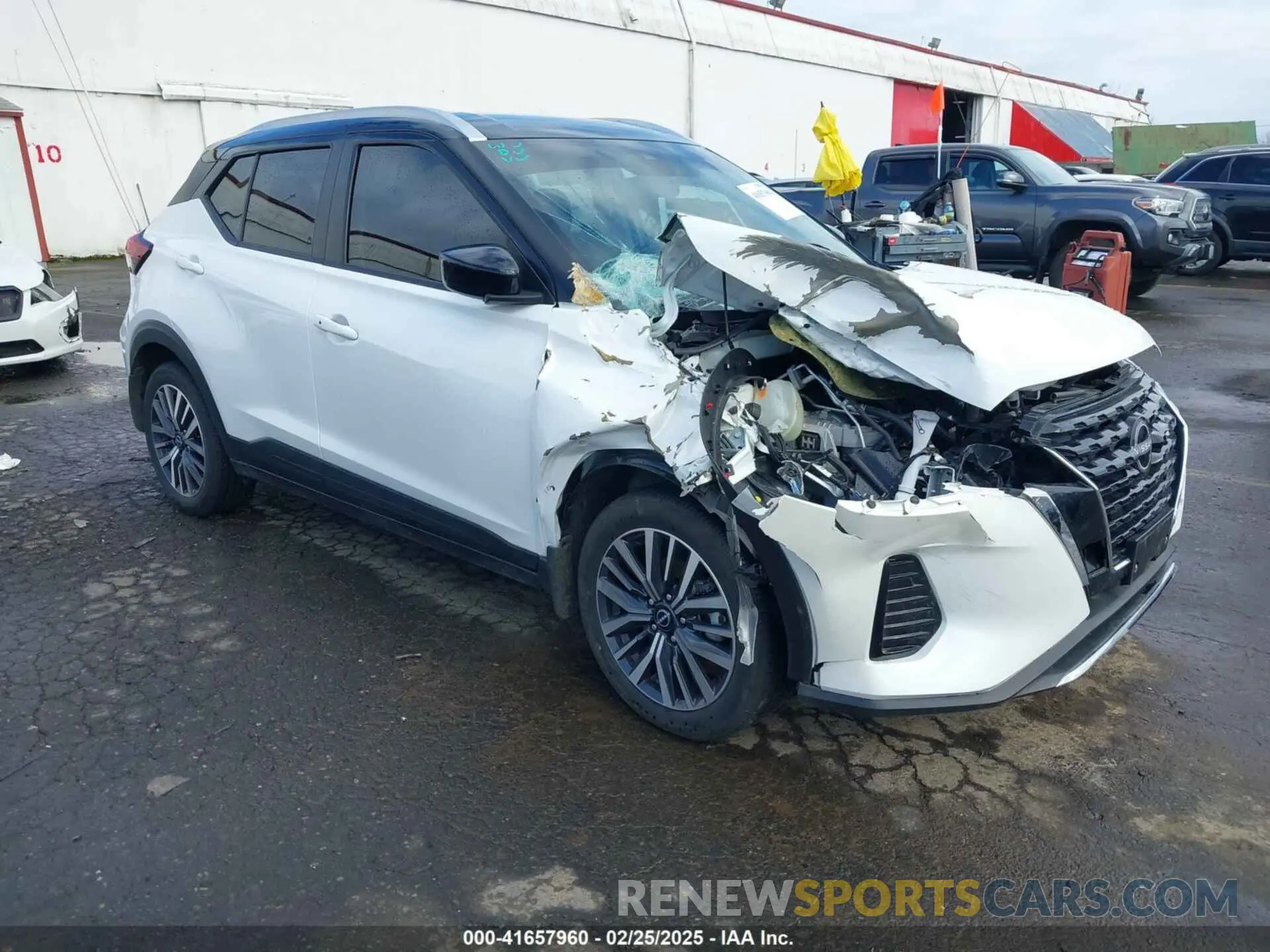1 Photograph of a damaged car 3N1CP5CV8RL519202 NISSAN KICKS 2024