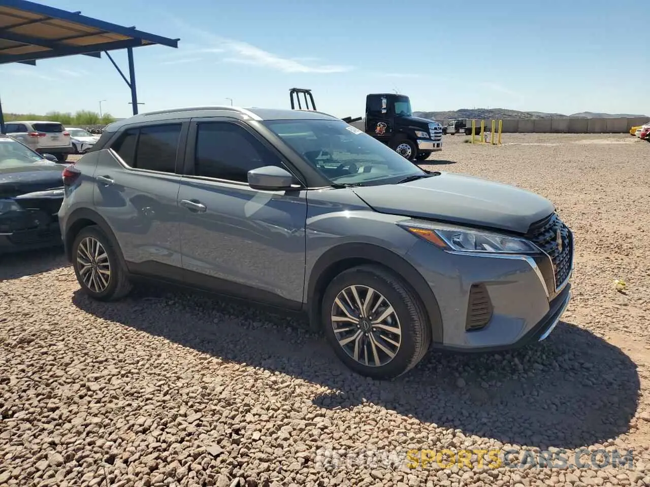 4 Photograph of a damaged car 3N1CP5CV8RL543046 NISSAN KICKS 2024