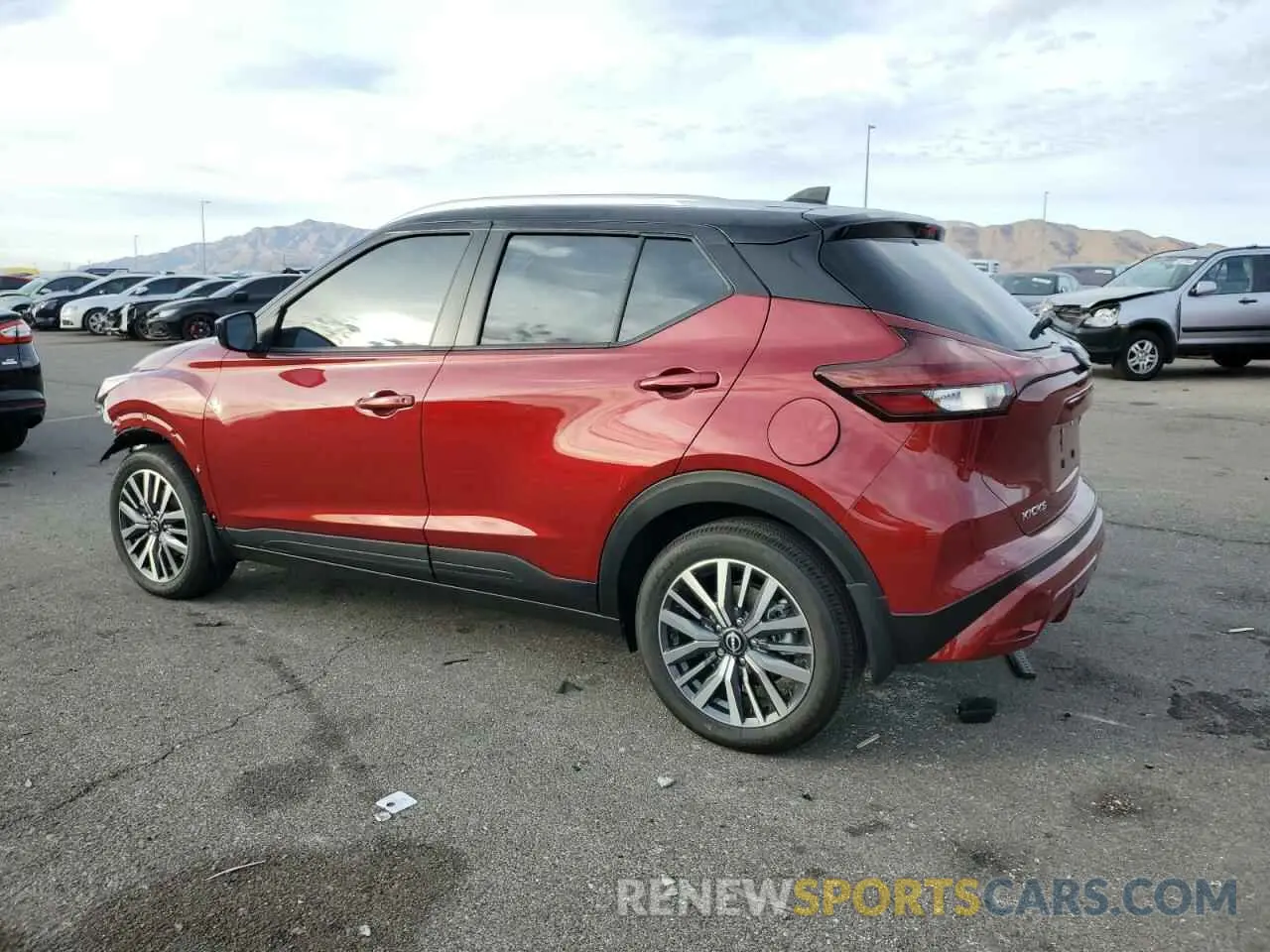 2 Photograph of a damaged car 3N1CP5CV8RL560879 NISSAN KICKS 2024