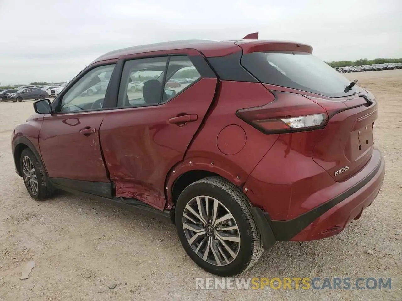 2 Photograph of a damaged car 3N1CP5CV8RL577021 NISSAN KICKS 2024